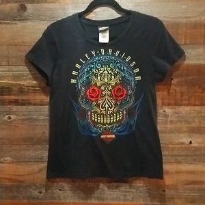 Harley Davidson Skull tee